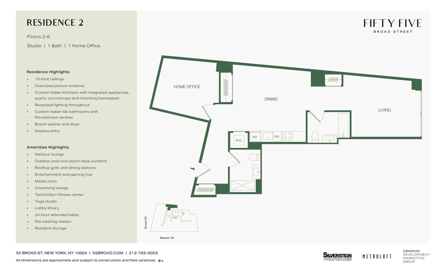 55 Broad Street #502, Manhattan, NY 10005 1