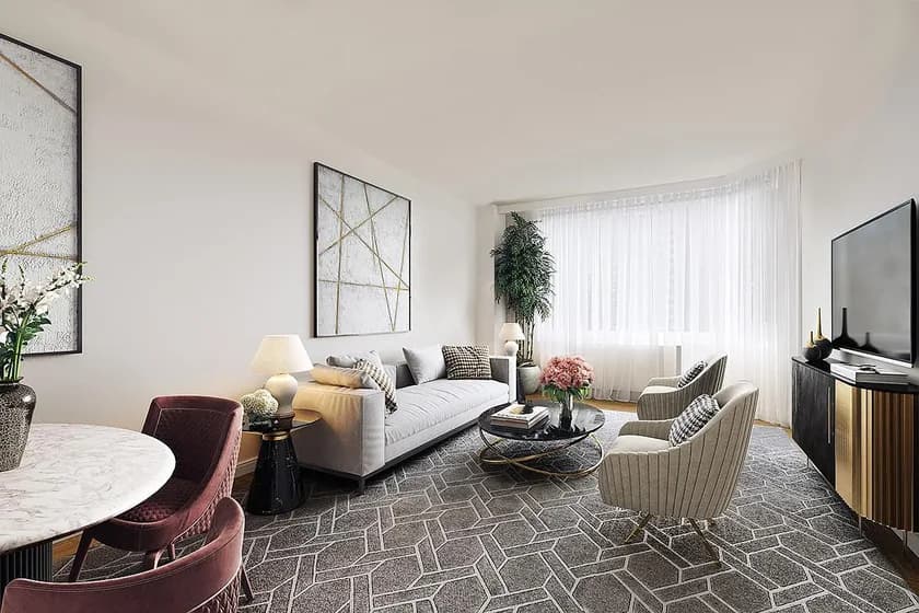 1930 Broadway #16A, Manhattan, NY 10023 apartment_living_room 1
