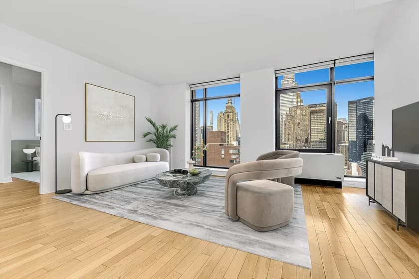 47 East 34 Street #34C, Manhattan, NY 10016 apartment_living_room 1