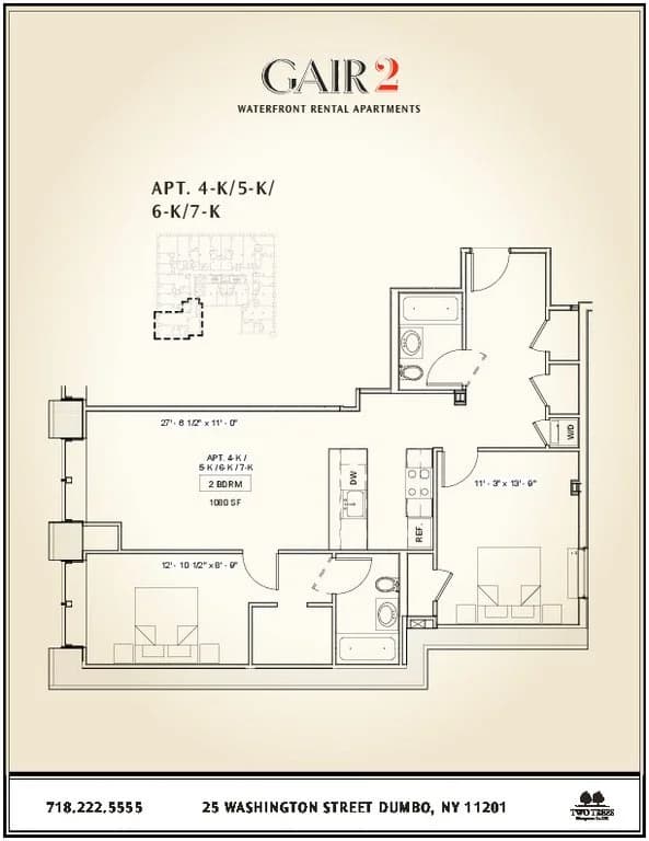 25 Washington Street #7K, Brooklyn, NY 11201 1