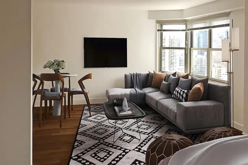 500 East 77 Street #1114, Manhattan, NY 10021 apartment_living_room 1