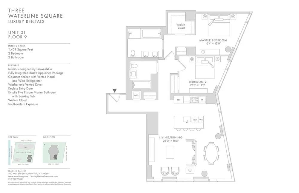 635 West 59 Street #0901, Manhattan, NY 10023 1