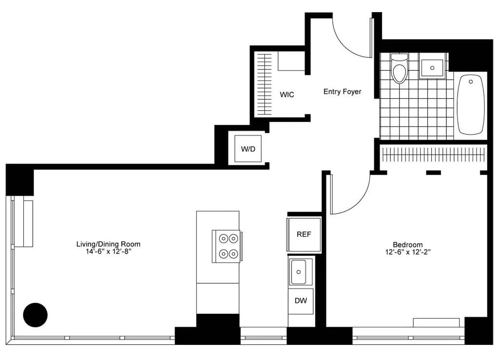 480 Main Street #18C, Manhattan, NY 10044 1