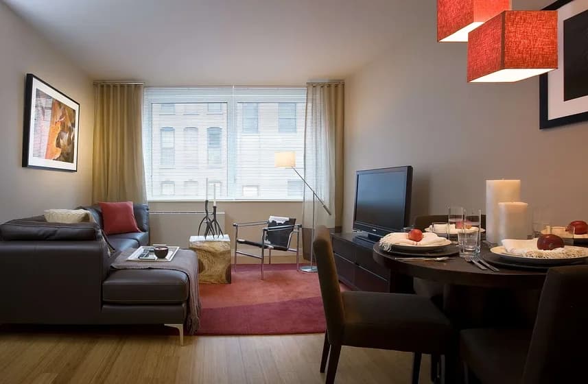 450 West 17 Street #09A, Manhattan, NY 10011 apartment_living_room 1