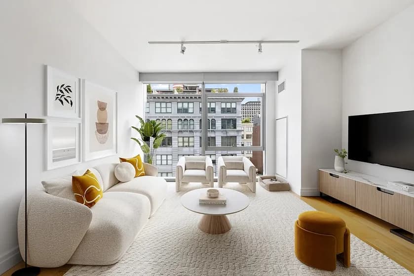 60 Water Street #1702, Brooklyn, NY 11201 apartment_living_room 1