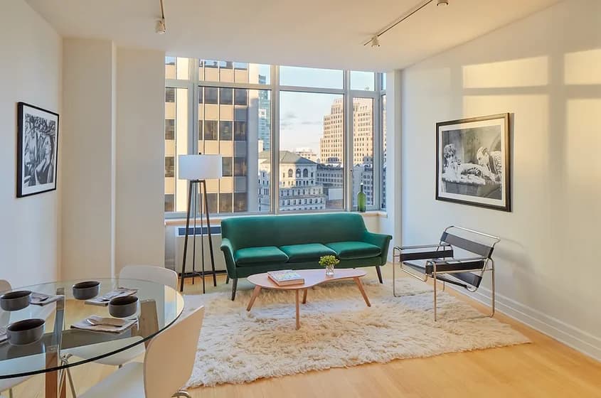 110 Livingston Street #5M, Brooklyn, NY 11201 apartment_living_room 1