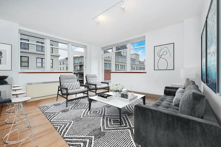 65 Washington Street #12B, Brooklyn, NY 11201 apartment_living_room 1