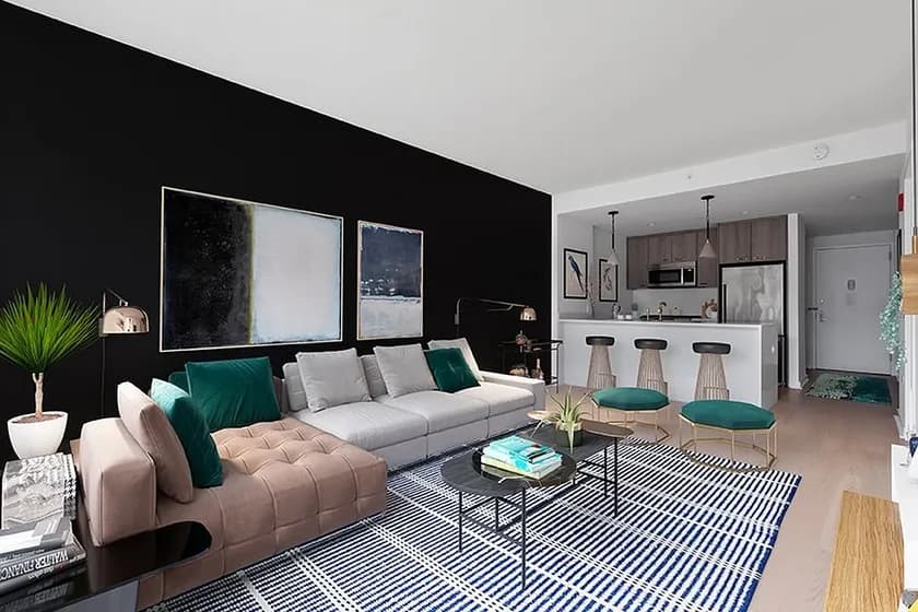 26 Vandam Street #4-S, Manhattan, NY 10013 apartment_living_room 1