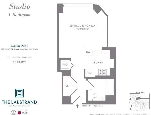 227 West 77 Street #12L, Manhattan, NY 10024 1
