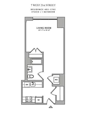 7 West 21 Street #1602, Manhattan, NY 10010