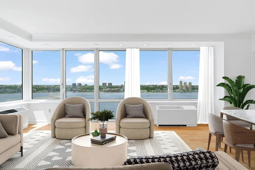 80 Riverside Boulevard #23-D, Manhattan, NY 10069 apartment_living_room 1