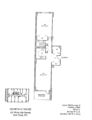 55 West 14 Street #6H, Manhattan, NY 10011