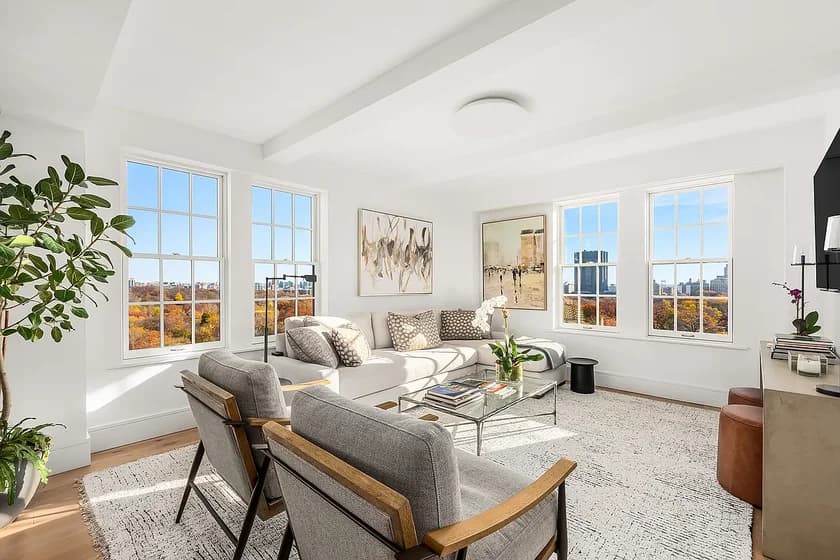 6 West 96 Street #15A, Manhattan, NY 10025 apartment_living_room 1