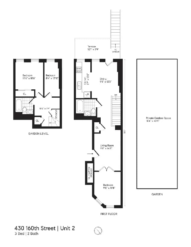 430 West 160 Street #DUPLEX, Manhattan, NY 10032 1