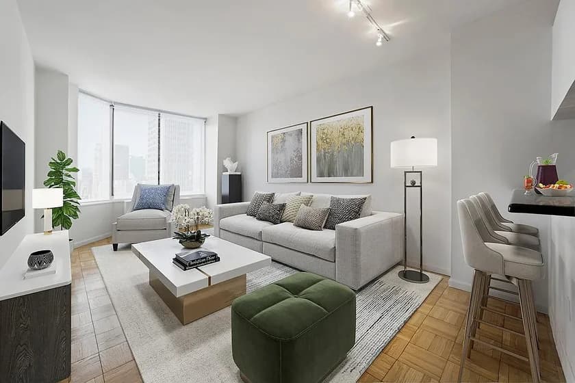 240 East 39 Street #5K, Manhattan, NY 10016 apartment_living_room 1