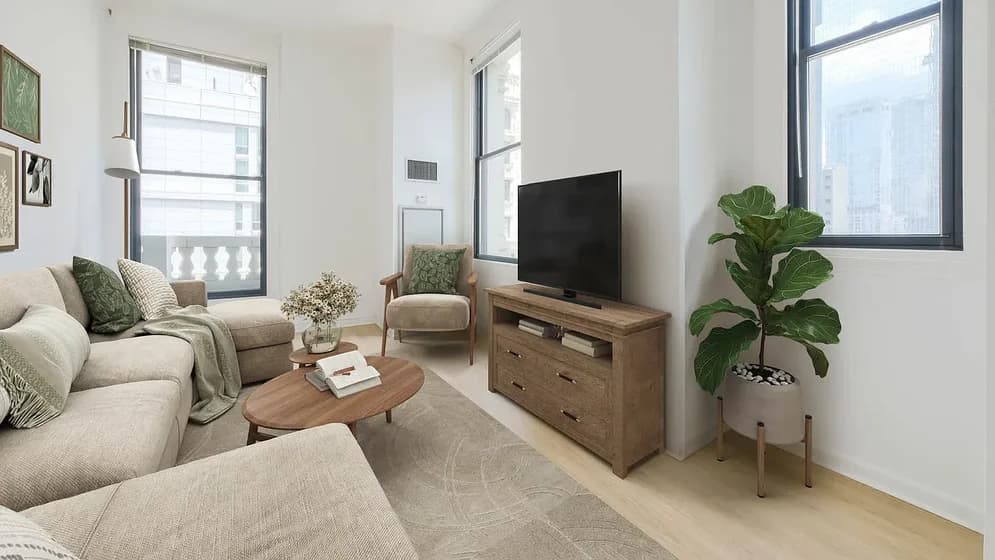 180 Water Street #510, Manhattan, NY 10038 apartment_living_room 1