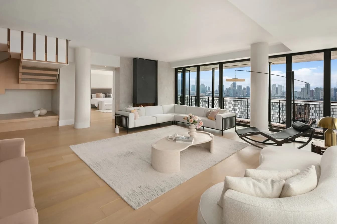 100 Vandam Street #DUPLEX, Manhattan, NY 10013 apartment_living_room 1