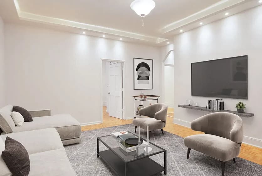 160 West 55 Street #11F, Manhattan, NY 10019 apartment_living_room 1