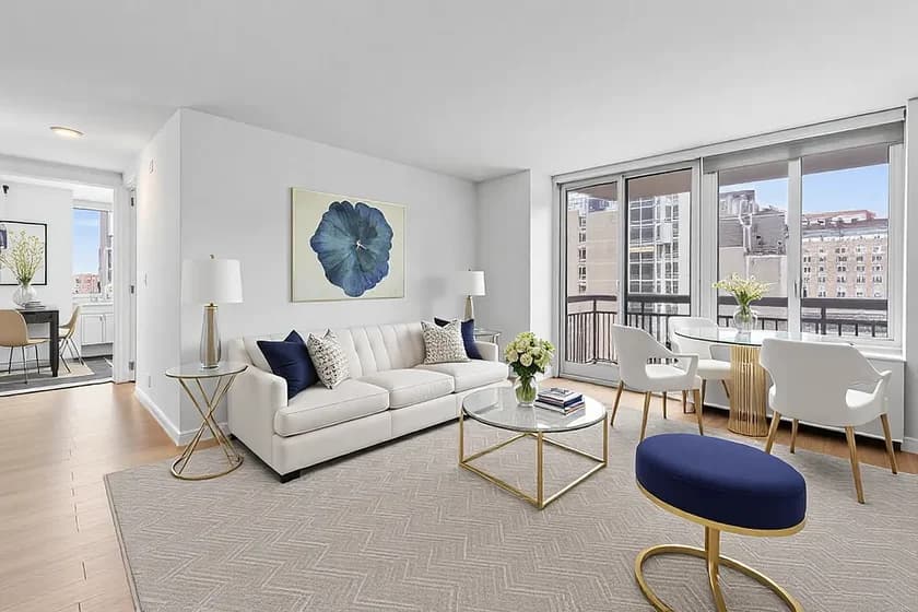 70 West 37 Street #805, Manhattan, NY 10018 apartment_living_room 1