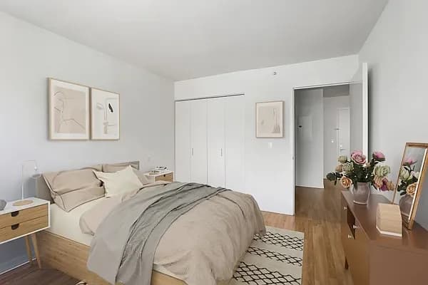 400 W 55 St #3J, Manhattan, NY 10019 apartment_bedroom_room 1