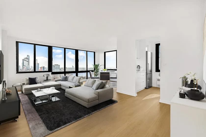 South Park Tower 124 West 60 Street #51B, Manhattan, NY 10023 apartment_living_room 1