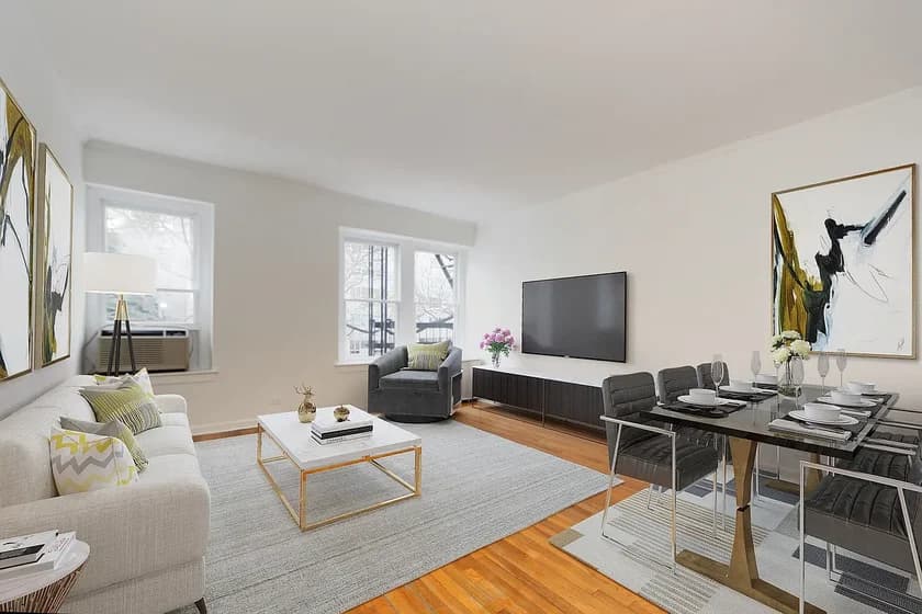 43 West 16 Street #12F, Manhattan, NY 10011 apartment_living_room 1