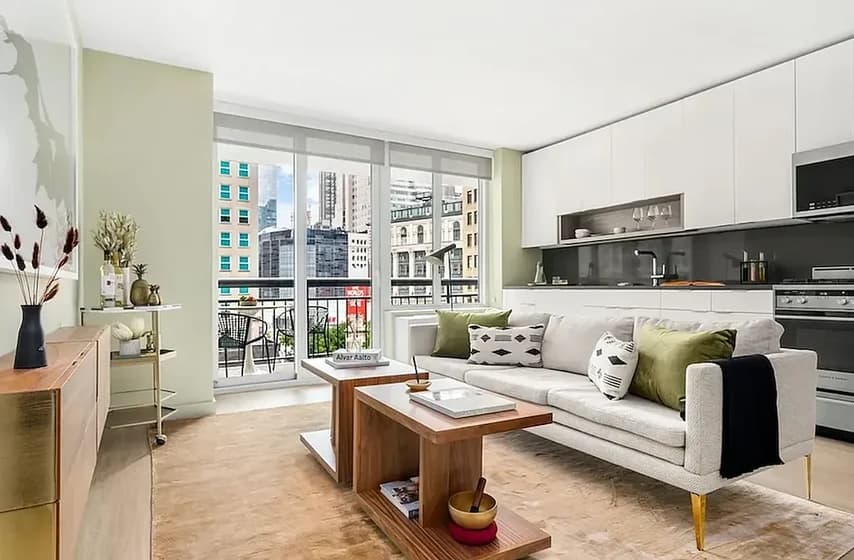 70 West 37 Street #1705, Manhattan, NY 10018 apartment_living_room 1