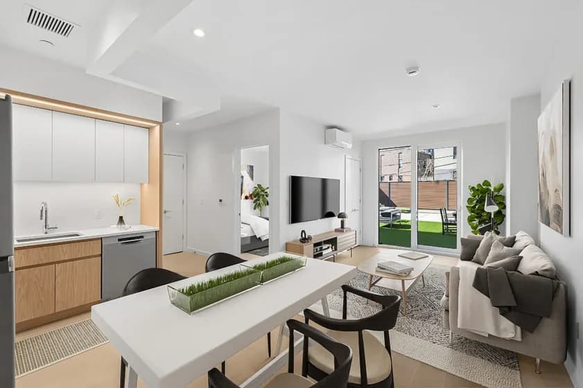 140 Central Avenue #GRDN, Brooklyn, NY 11221 apartment_living_room 1