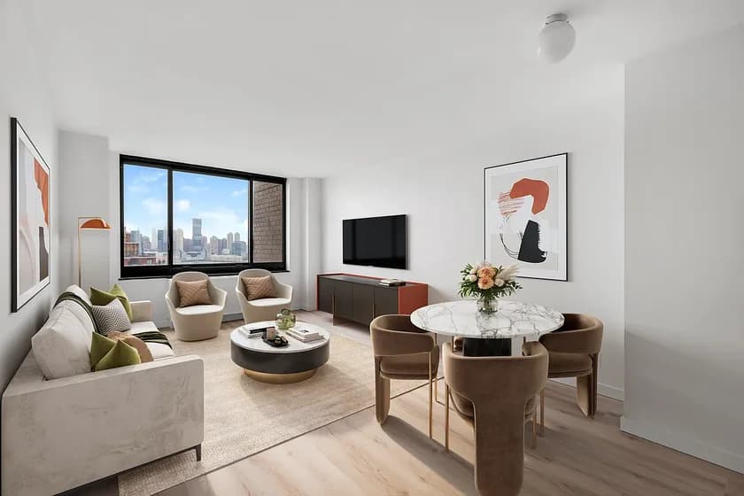 200 Rector Place #31C, Manhattan, NY 10280 apartment_living_room 1