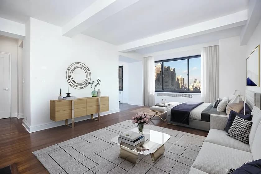 240 Central Park South #25D, Manhattan, NY 10019 apartment_living_room 1