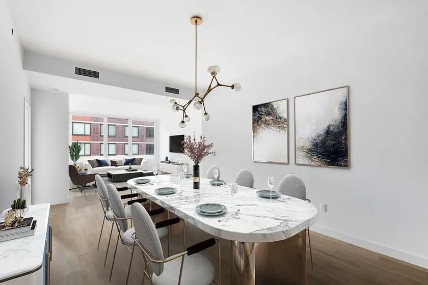 148 Pierrepont Street #6A, Brooklyn, NY 11201 apartment_dining_room 1