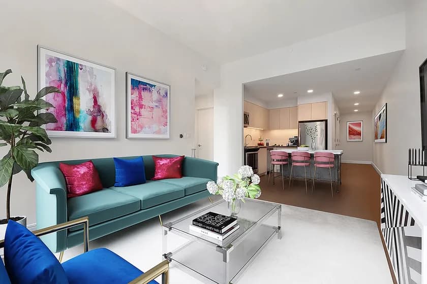 27-19 44 Drive #21F, Queens, NY 11101 apartment_living_room 1