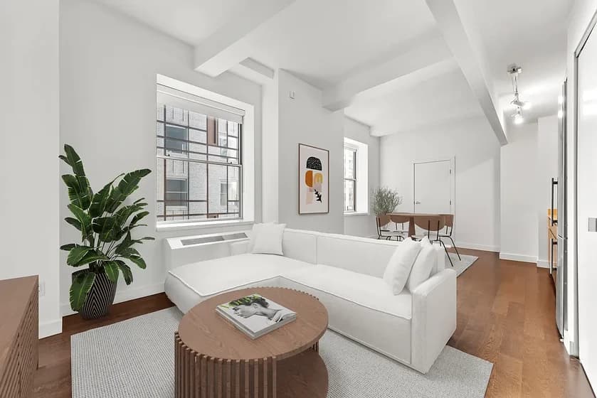 116 John Street #1602, Manhattan, NY 10038 apartment_living_room 1