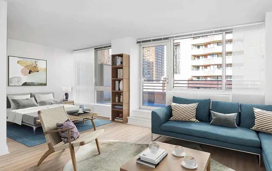 240 East 86 Street #19E, Manhattan, NY 10028 apartment_living_room 1