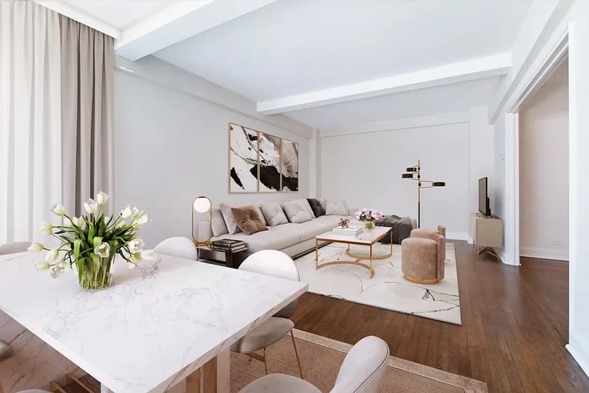 240 Central Park South #04G, Manhattan, NY 10019 apartment_living_room 1