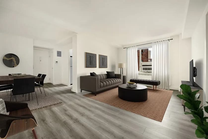 441 East 20 Street #11-H, Manhattan, NY 10010 apartment_living_room 1