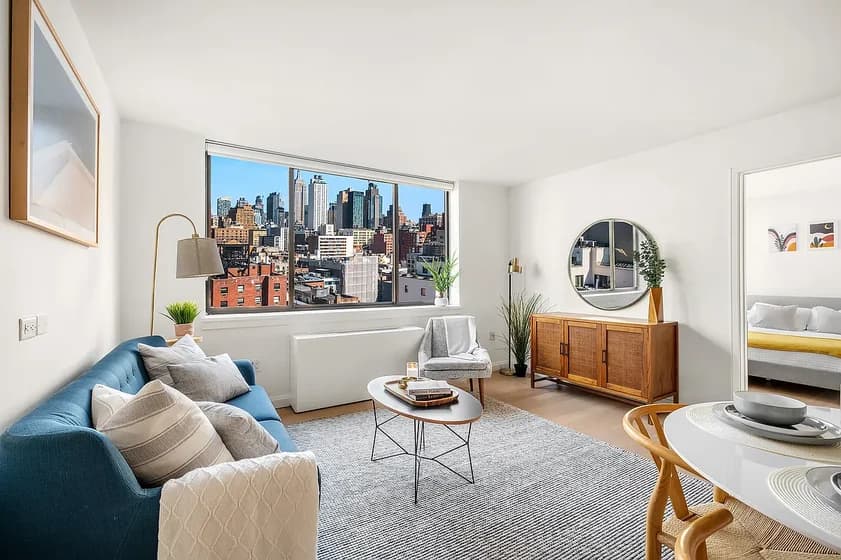 250 West 19 Street #06C, Manhattan, NY 10011 apartment_living_room 1