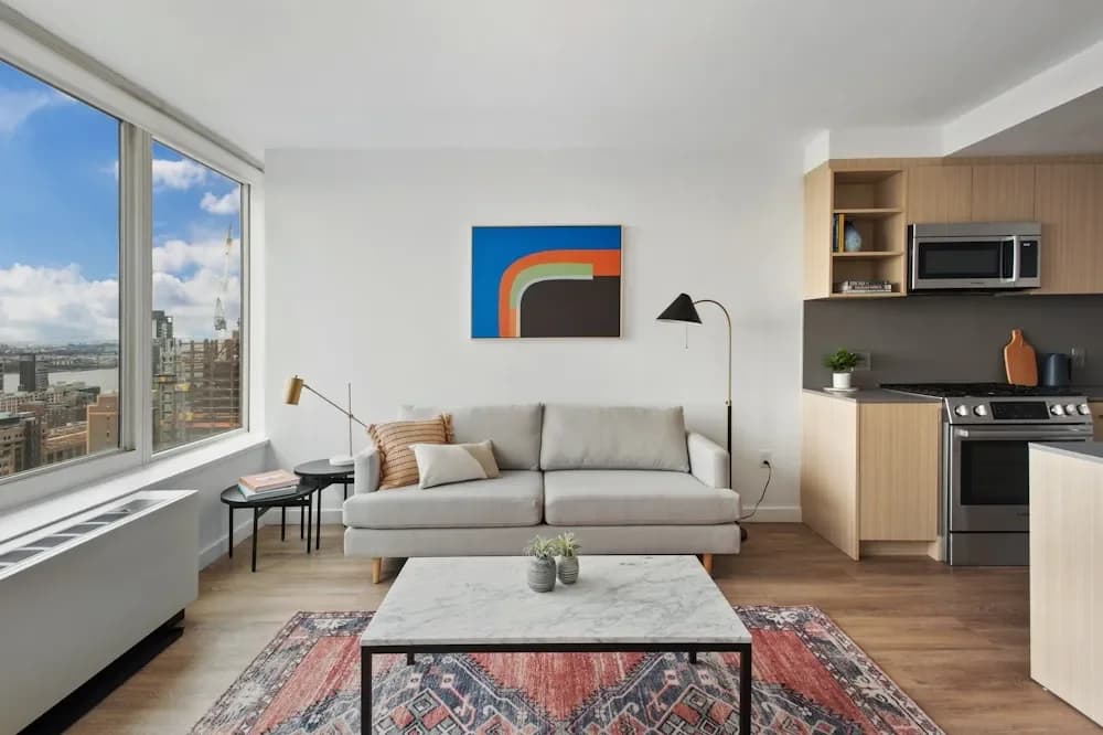 The Olivia 326 West 34 Street #8B, Manhattan, NY 10001 apartment_living_room 1