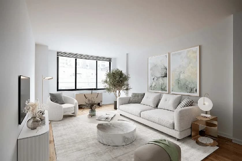 535 West 23 Street #NPH2P, Manhattan, NY 10011 apartment_living_room 1