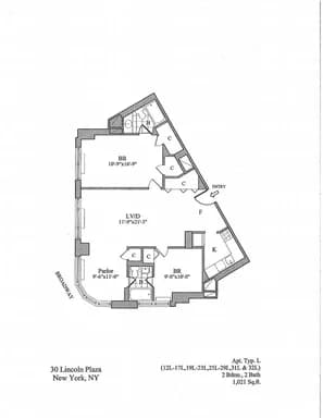 30 West 63 Street #22L, Manhattan, NY 10023