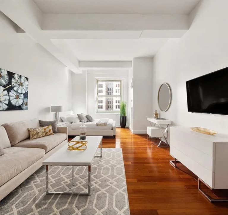 88 Greenwich Street #1204, Manhattan, NY 10006 apartment_living_room 1