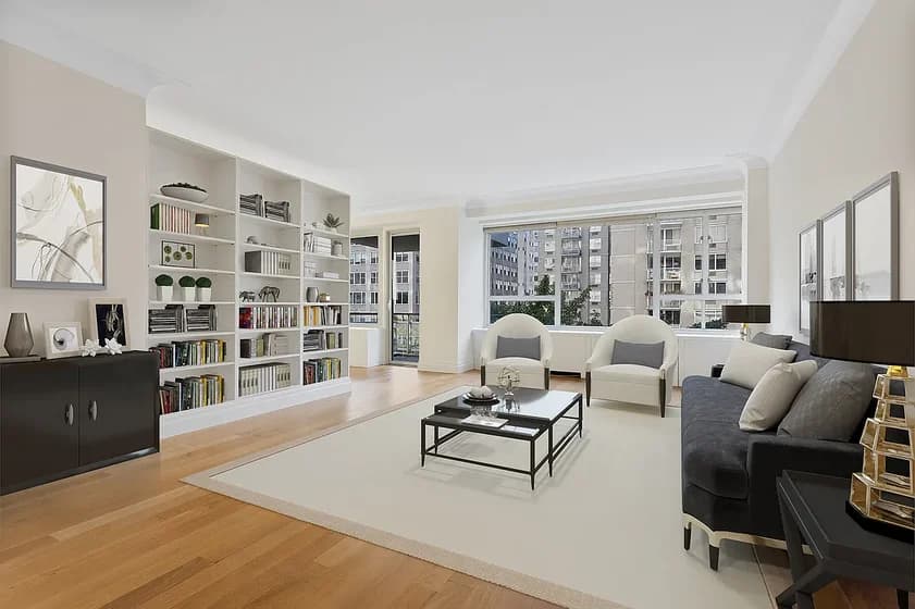 200 East 66 Street #D-702, Manhattan, NY 10065 apartment_living_room 1