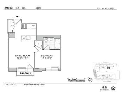125 Court St #PHNI, Brooklyn, NY 11201