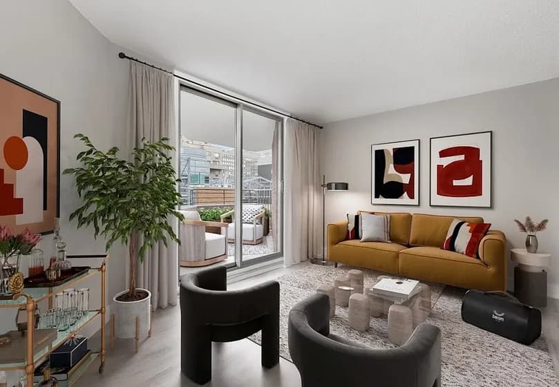 500 2 Avenue #19A, Manhattan, NY 10016 apartment_living_room 1