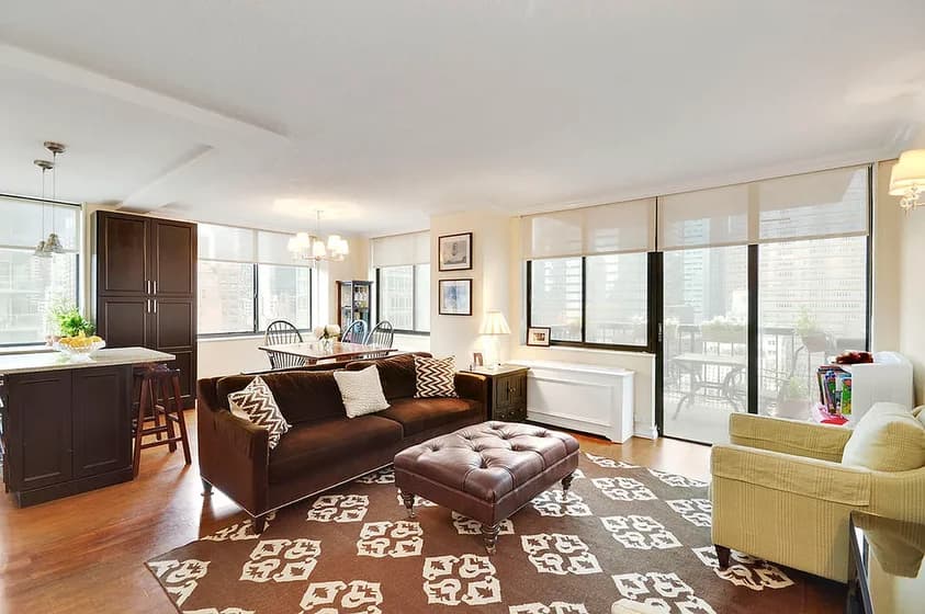 310 East 53 Street #16-C, Manhattan, NY 10022 apartment_living_room 1