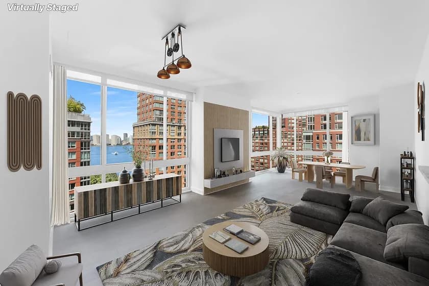 211 North End Avenue #23C, Manhattan, NY 10282 apartment_living_room 1