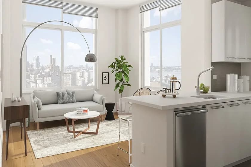 227 West 77 Street #20E, Manhattan, NY 10024 apartment_living_room 1