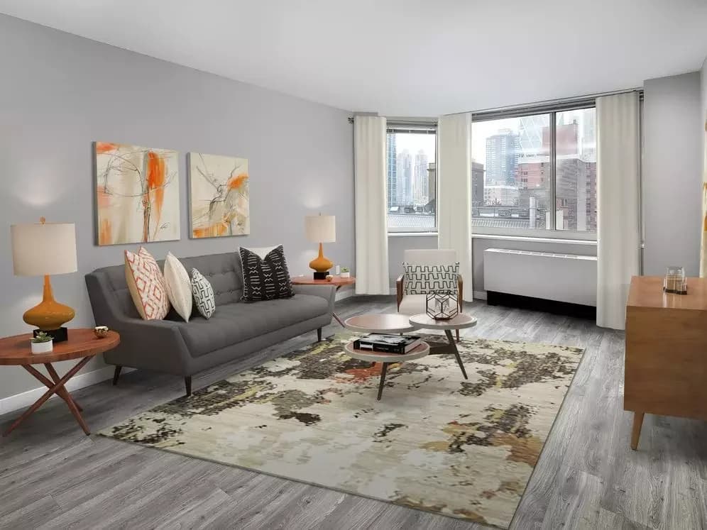 Avalon Midtown West 826 8 Avenue #36C, Manhattan, NY 10019 apartment_living_room 1