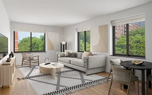 280 Rector Place #3F, Manhattan, NY 10280 apartment_living_room 1
