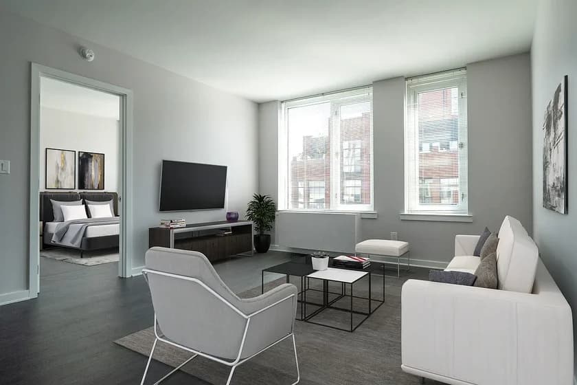 34 Berry Street #3G, Brooklyn, NY 11249 apartment_living_room 1